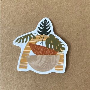 🌈20/$12🌈 Modern Abstract Plant Sticker